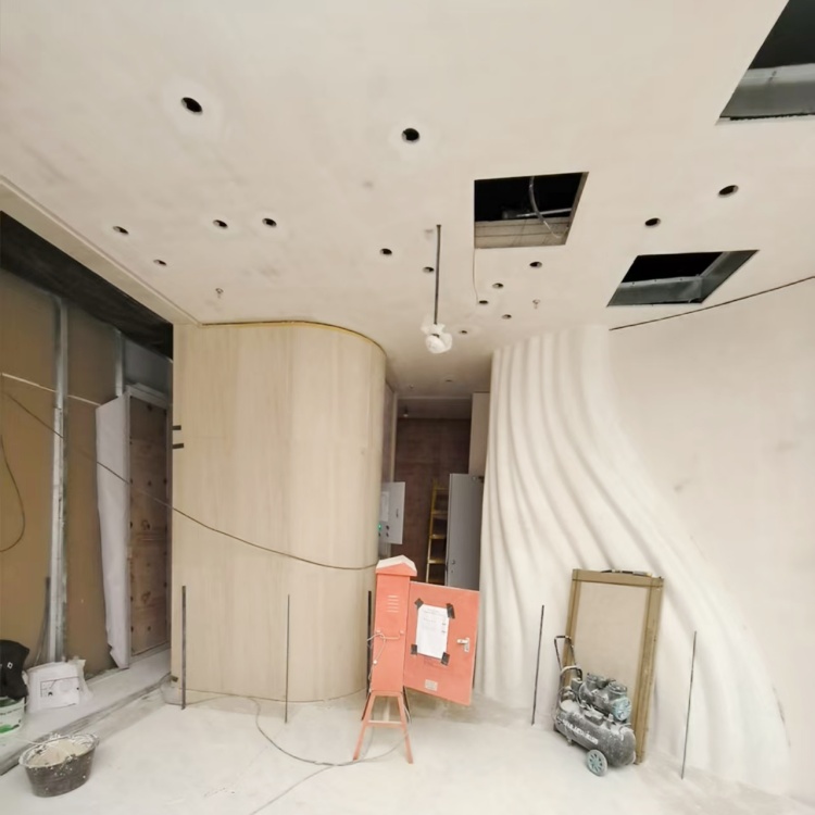 上海太古里異形GRG背景墻工程 上海太古里異形GRG背景墻工程